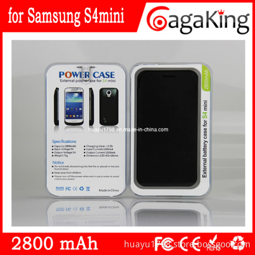 Mobile Phone Case Battery Charger for Samsung S4 Mini